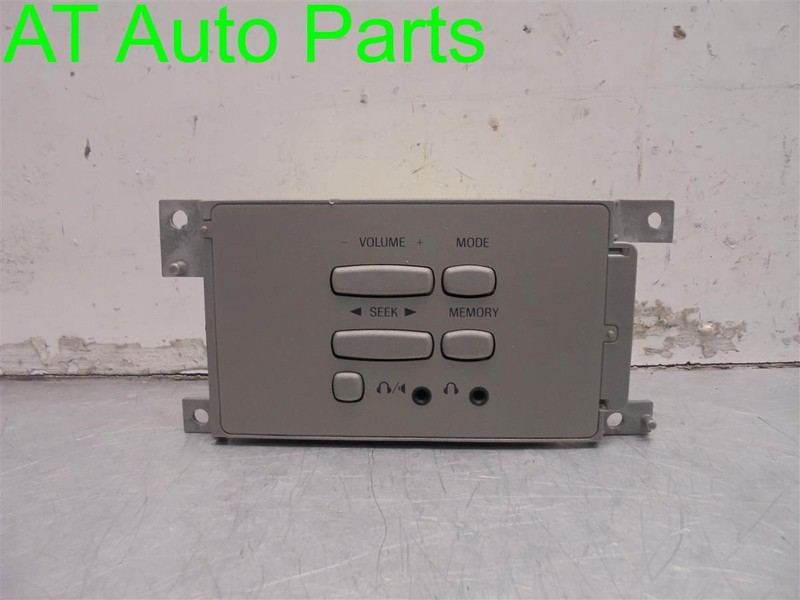 2004 LINCOLN NAVIGATOR REAR RADIO CONTROL HEADPHONE CONSULE GRAY OEM