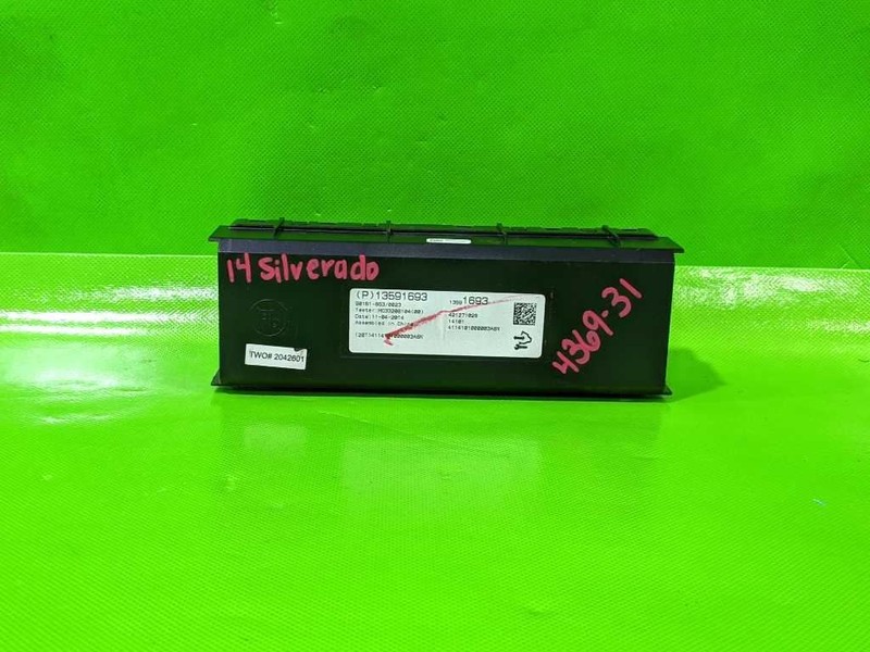 14 15 SILVERADO TEMPERATURE CONTROL MODULE OEM 4369-31
