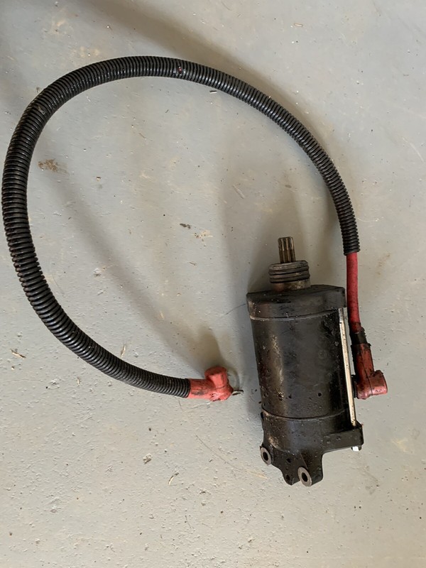 2001 Polaris Genesis 1200 DI Engine Starter Motor Cable 12v 01