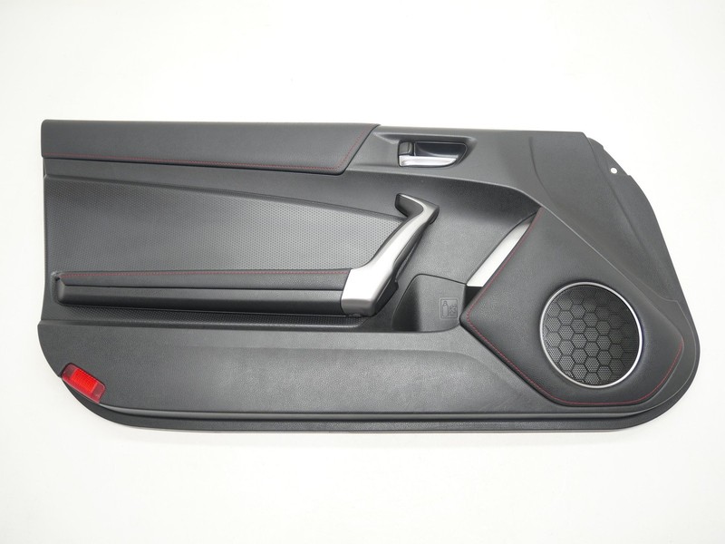 2013-2016 Scion FRS TRD Driver Left LH Side Door Trim Card Panel Red Stitch OEM