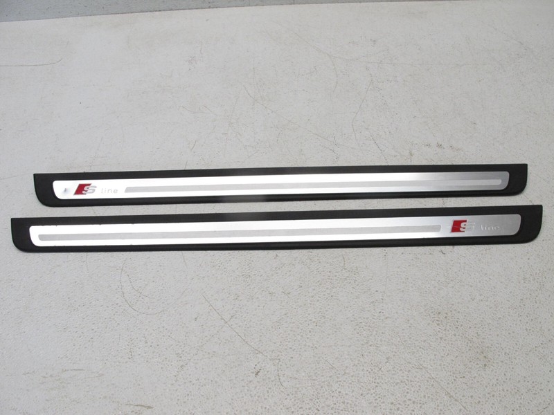 AUDI S5 08-17 8T A5 DOOR SILL PANEL SCUFF PLATE TRIM COVER LEFT RIGHT OEM 13024C