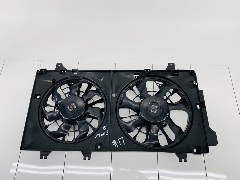 14-18 MAZDA 3 SEDAN 2.5L L4 GAS ENGINE MOTOR COOLING FAN SHROUD OEM #17