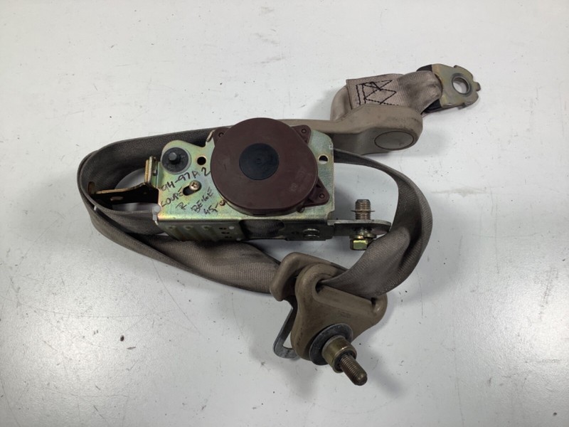 94-97 Accord 2DR Seat Belt Right side Beige 04814-SV2-A05ZC OEM