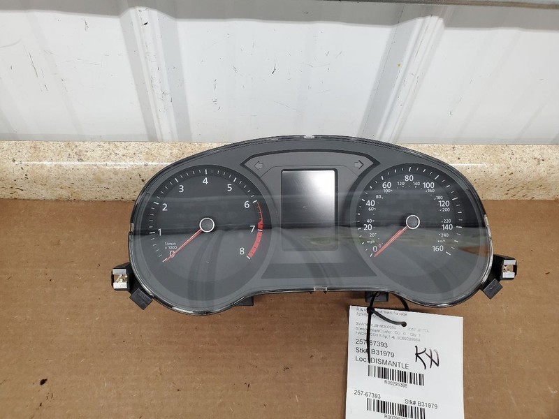 Speedometer Cluster ID 5C6920956A Fits 16-18 JETTA 295388