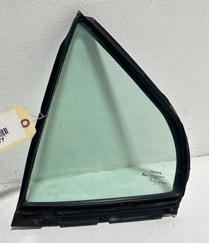2018-2024 TOYOTA CAMRY SE DOOR WINDOW FIXED VENT GLASS REAR LEFT OEM
