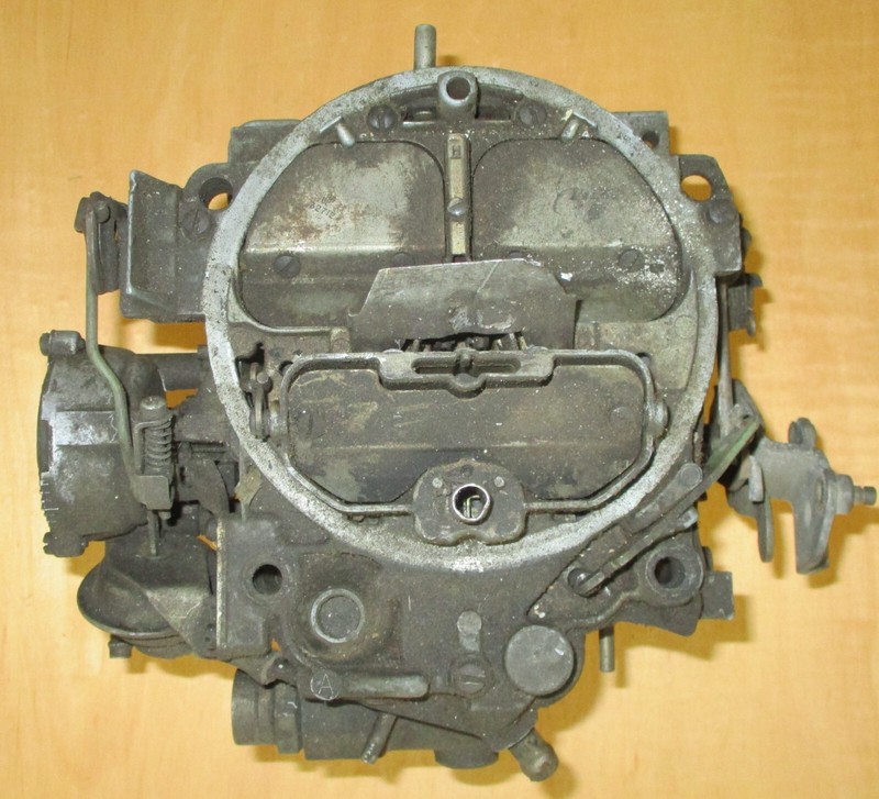 USED 4 BARREL ROCHESTER Q-JET CARBURETOR 17058518BUILD STAMP 0798 CHEVY/GMC
