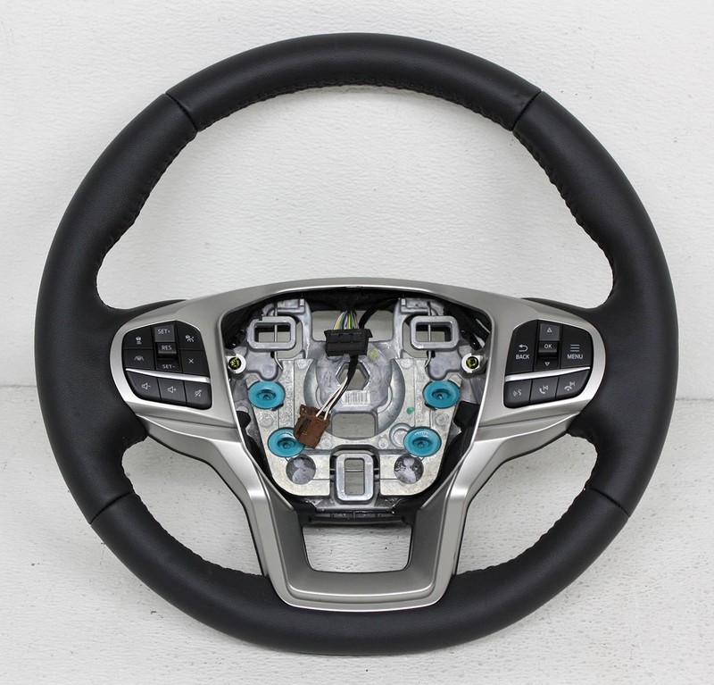 OEM Black Leather Steering Wheel For Ford Explorer MB5Z-3600-FC, Marks