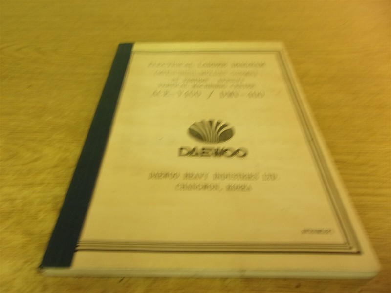 Daewoo ACE-V400/DMV-400 Electrical Ladder Design Manual *FREE SHIPPING*