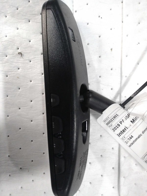 2019 Honda Passport Blue OEM Interior Rear View Mirror, Used, 135K Miles