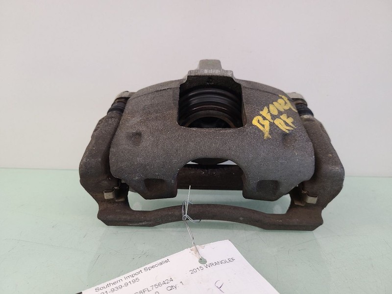 Caliper Front Passenger Right Fits 09-15 WRANGLER 589376