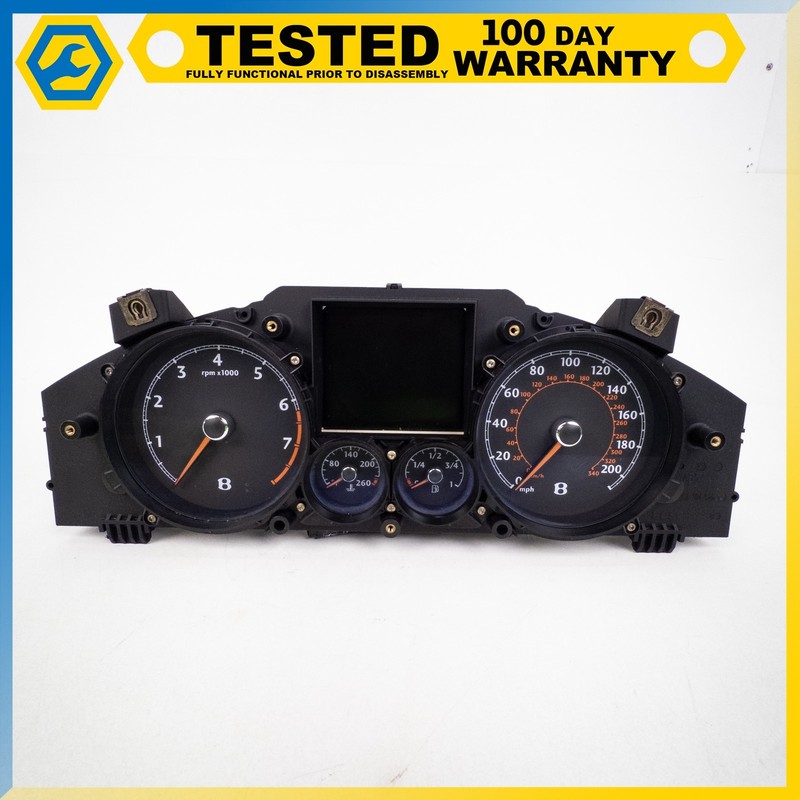 04-05 BENTLEY CONTINENTAL GT INSTRUMENT CLUSTER SPEEDOMETER OEM