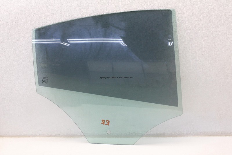 JAGUAR XFR 09 10 11 12 13 14 15 REAR PASSENGER RIGHT DOOR GLASS WINDOW OEM