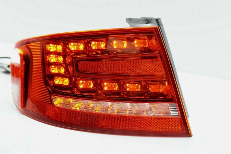 Audi A4 S4 Sedan Left LH Tail Lamp Tail Light LED OEM 2009 - 2012 *