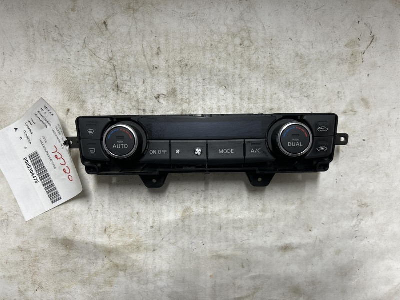 2016 NISSAN MAXIMA Heat AC Controller 275004RA0A OEM 16