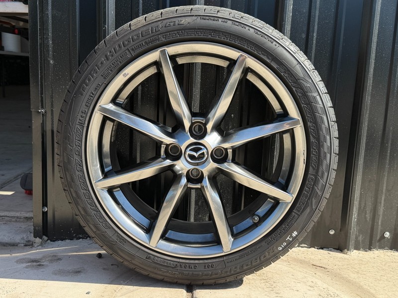 2018 MIATA MX5 WHEEL W/ TIRE ROAD HUGGER GTZ 7/32" 215/45R17 #1 #022