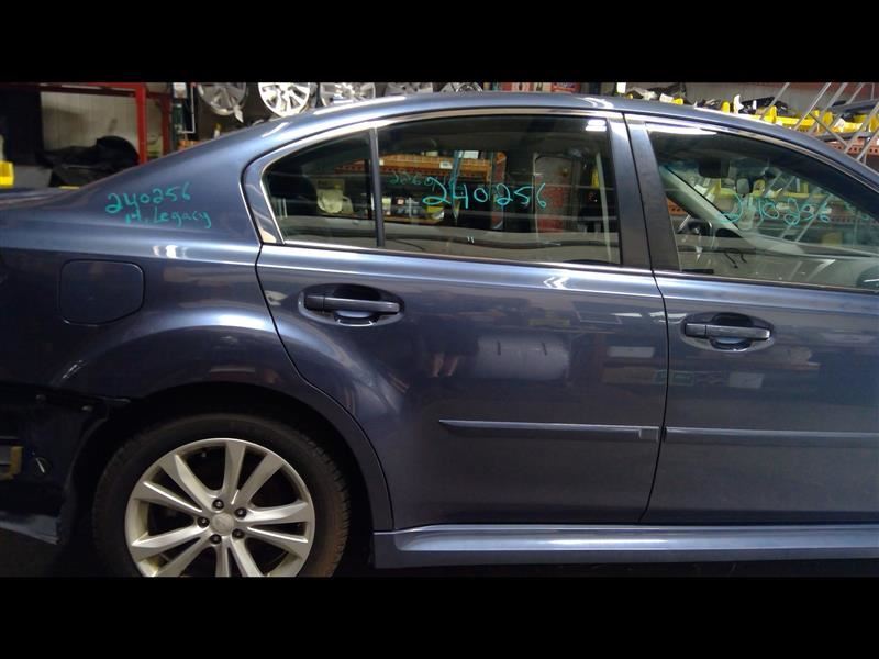 Passenger Rear Side Door Electric Sedan Fits 10-14 LEGACY 1405438
