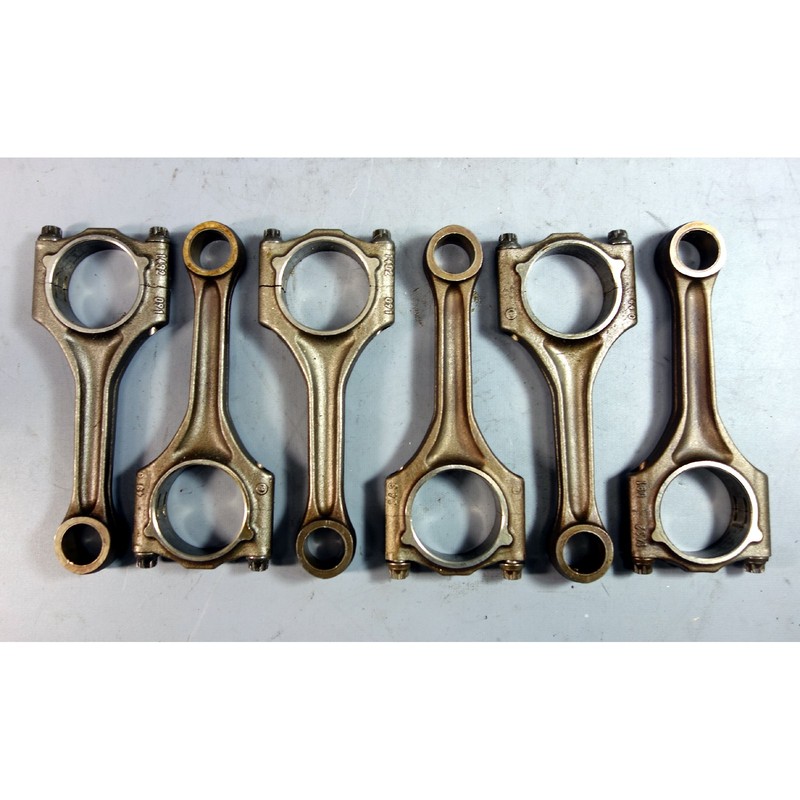 1993-2000 BMW M52 M50 Engine Connecting Rod Set of 6 OEM