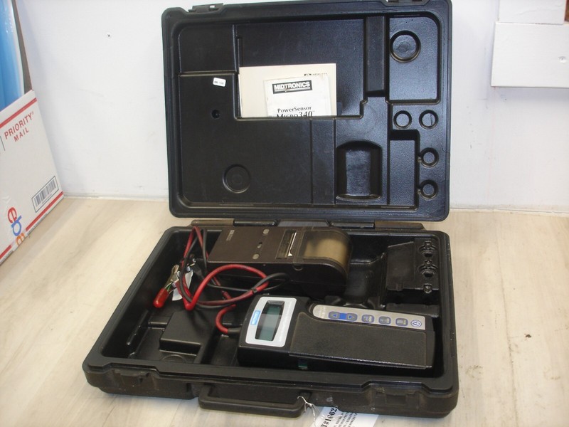 Volkswagen mcr 340v battery test kit Midtronics in case tested READ AD