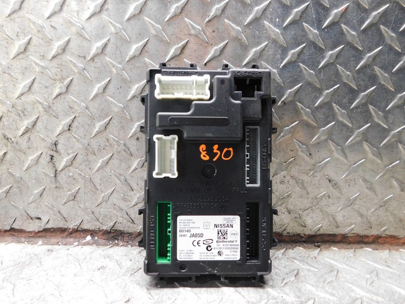 11-12 NISSAN ALTIMA BODY CONTROL MODULE BCM FROM 1/11 (13 COUPE) 284B1-JA05D