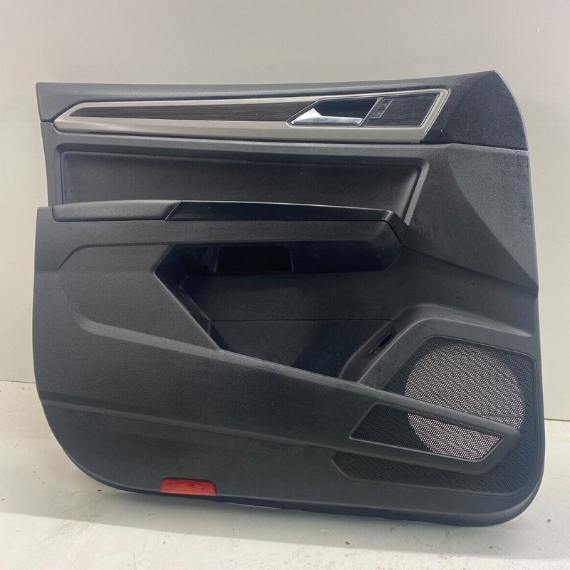 GENUINE 18-21 VW ATLAS FRONT LEFT SIDE INTERIOR DOOR PANEL TRIM COVER OEM BLACK
