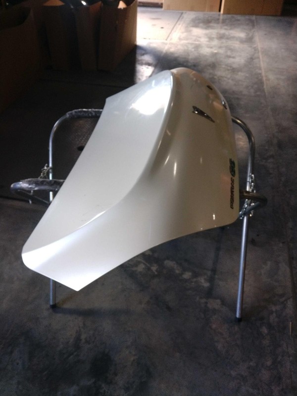 2009 Pontiac G6 White Deck Lid OEM 2DR Coupe 226K Miles NJ25-21930-546707