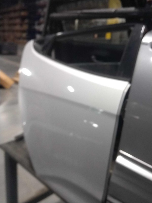 2015 Hyundai Veloster Rear Right Door Silver 302438 Used 103K Miles