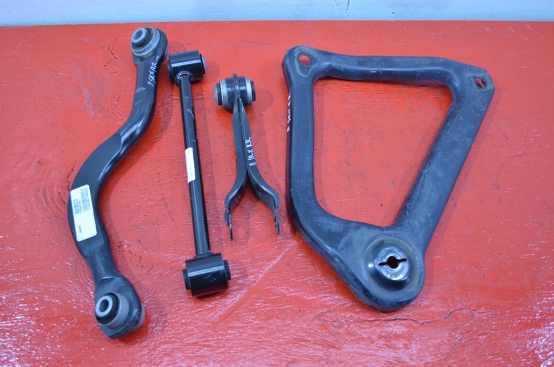 10-16 CADILLAC SRX FWD REAR RIGHT PASSENGER SIDE CONTROL ARM SET OF 4 ITEMS OEM
