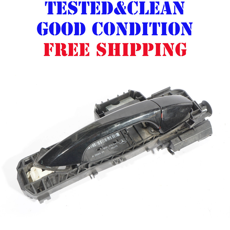 08 - 14 MERCEDES C300 REAR RIGHT PASSENGER SIDE EXTERIOR DOOR HANDLE OEM