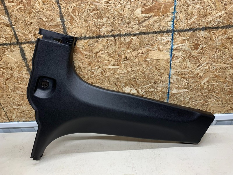 2009-2013 HONDA FIT LEFT DRIVER SIDE LOWER B PILLAR TRIM COVER BLACK OEM
