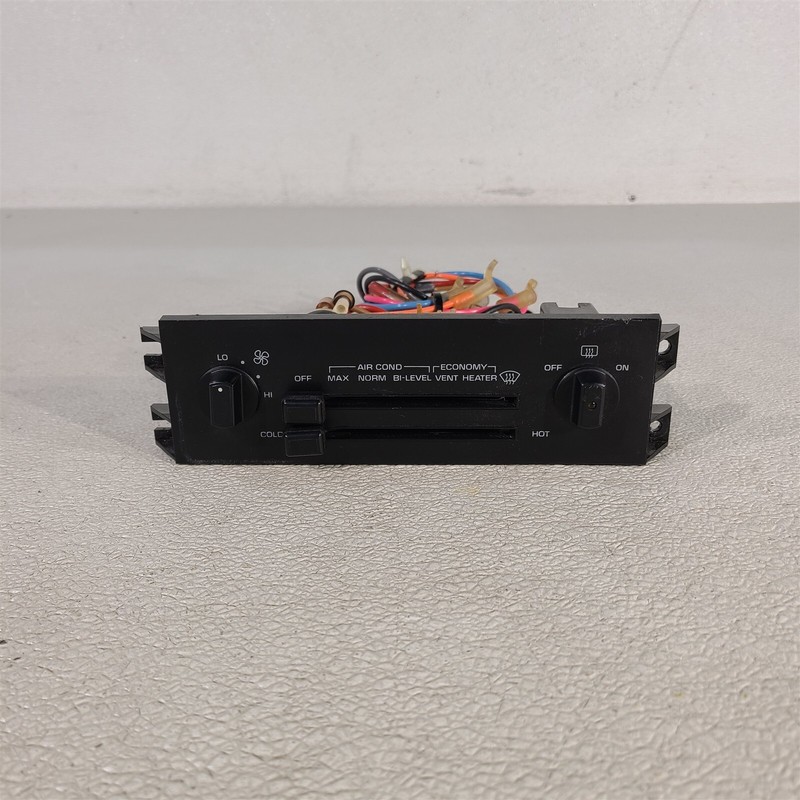 84-89 Corvette C4 Hvac Climate Control Oem Aa7466