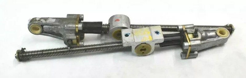 90-02 Mercedes R129 SL500 300SL 500SL Seat Track Rail Gear Set of 2 OEM