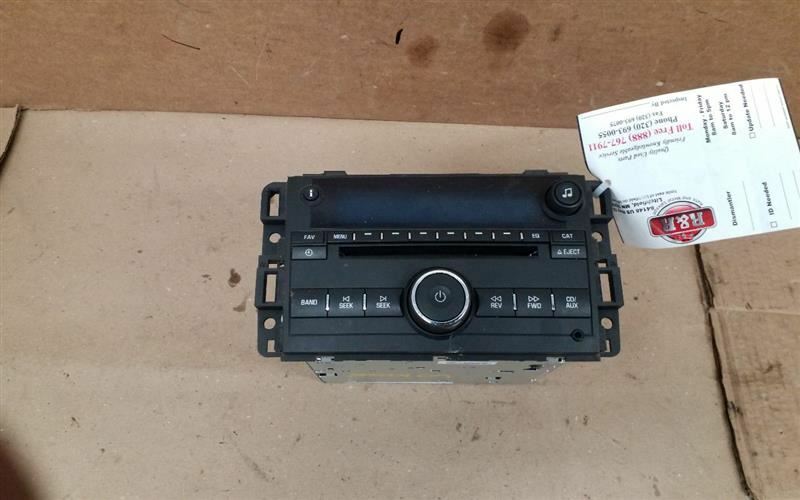 Audio Equipment Radio Am-fm-cd player-MP3 Opt US8 Fits 09-10 IMPALA 234189