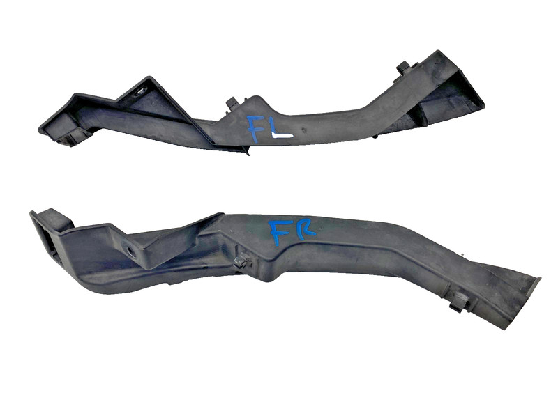 11-14 PORSCHE CAYENNE 3.6L FRONT RIGHT & LEFT BUMPER SUPPORT BRACKET OEM #A0.61