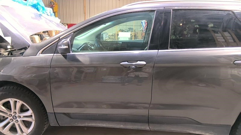 Driver Front Door Tempered Glass Fits 15-24 EDGE 3652048