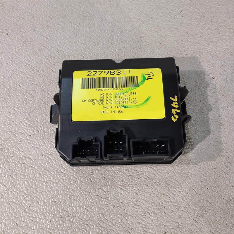 2012 Camaro SS Convertible Top Control Module 22798311 Aa7460