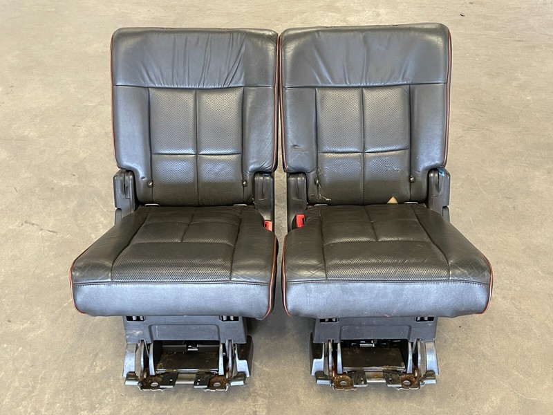 ⭐2007-2014 LINCOLN NAVIGATOR REAR 2ND ROW COMPLETE SEAT ASSY SET OEM LOT2294