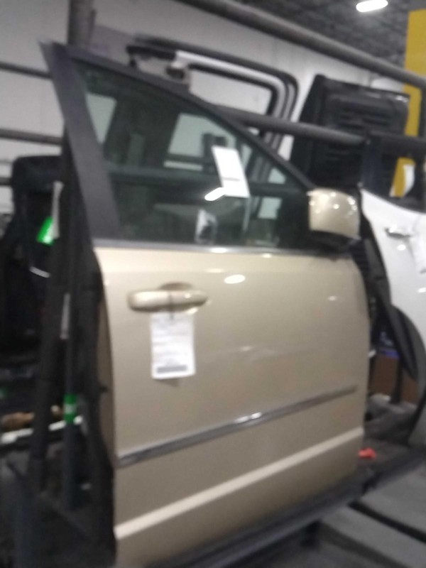 2010 Chrysler Town & Country Right Door Gold 4DR Van OEM Used Part 336949