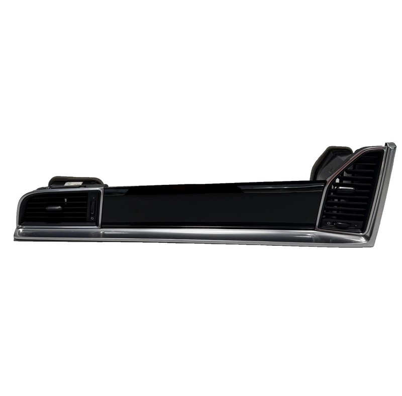 📌2015-2018 PORSCHE MACAN RIGHT DASHBOARD PANEL TRIM PIANO WOOD W/ AIR VENTS OEM