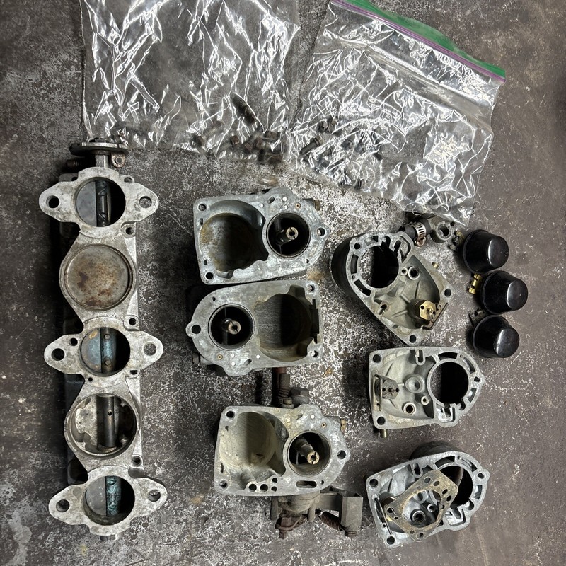 Saab 95-96-97 2 Stroke 3 Cyl.Motor Carb Tripple Carb Basket Case Parts Only
