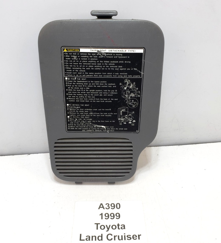 ✅ 98-02 OEM Toyota Land Cruiser J100 Rear Left Quarter Panel Trim Jack Cover