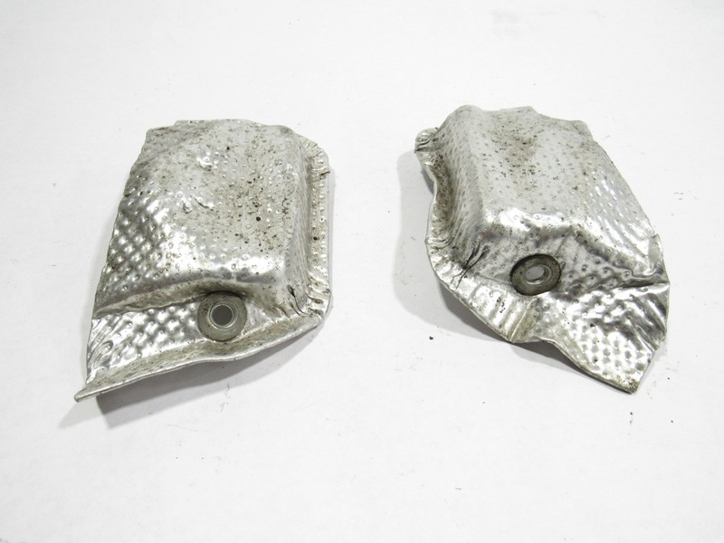 Ferrari 458 Italia 2011 Engine Motor Mount Heat Shield Set 2 PCS 09-15 ;:Y