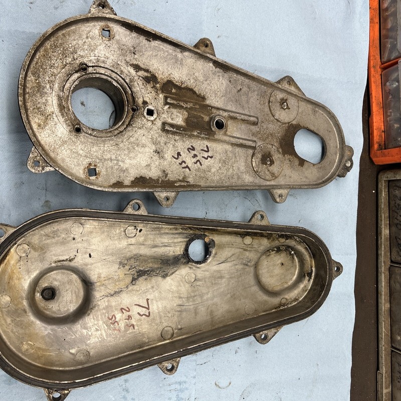 1973 Snojet Sno Jet SST 295 vintage snowmobile Chain Case