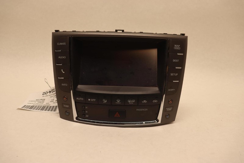 2013-2015 LEXUS IS250 CONVERTIBLE DASH NAVIGATION DISPLAY SCREEN MONITOR OEM