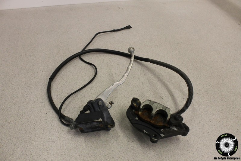 2002 Yamaha Virago 250 XV250 FRONT BRAKE CALIPER MASTER CYLINDER RESERVOIR LEVER