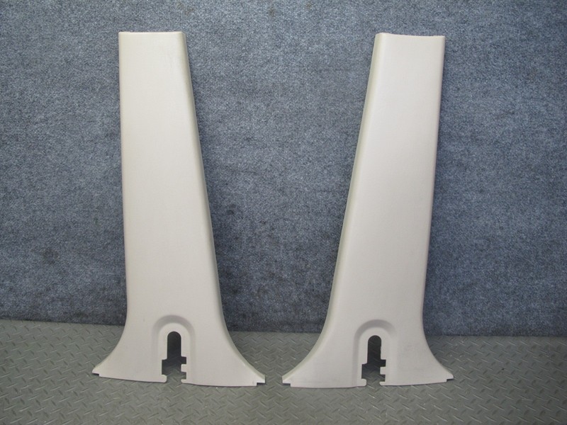 2003-2007 LEXUS UZJ100L LX470 CENTER LOWER B PILLAR TRIM COVER PANEL SET