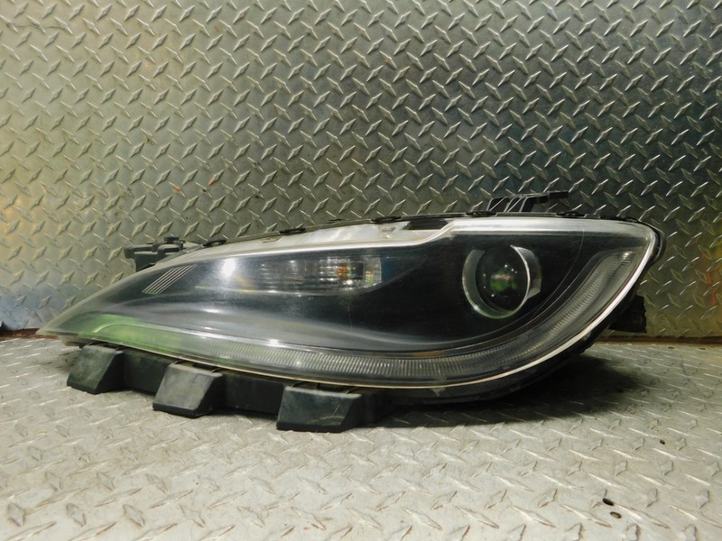 15-17 CHRYSLER 200 LEFT FRONT DRIVER HEADLAMP SDN HALOGEN W/DRL CHROME BEZEL