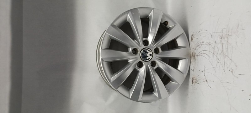 12-'15 VOLKSWAGEN PASSAT Wheel 16x6-1/2 alloy OEM Grade B