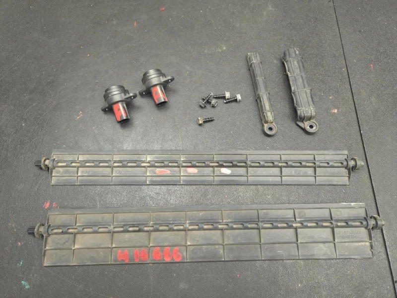 Radiator Shutter Sensors + Flaps + Brackets Set 2022 Hyundai Tucson 2023 2024