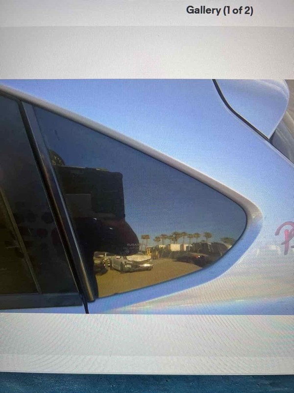 Quarter Glass/window SUBARU XV CROSSTREK Left 13 14 15 16 17