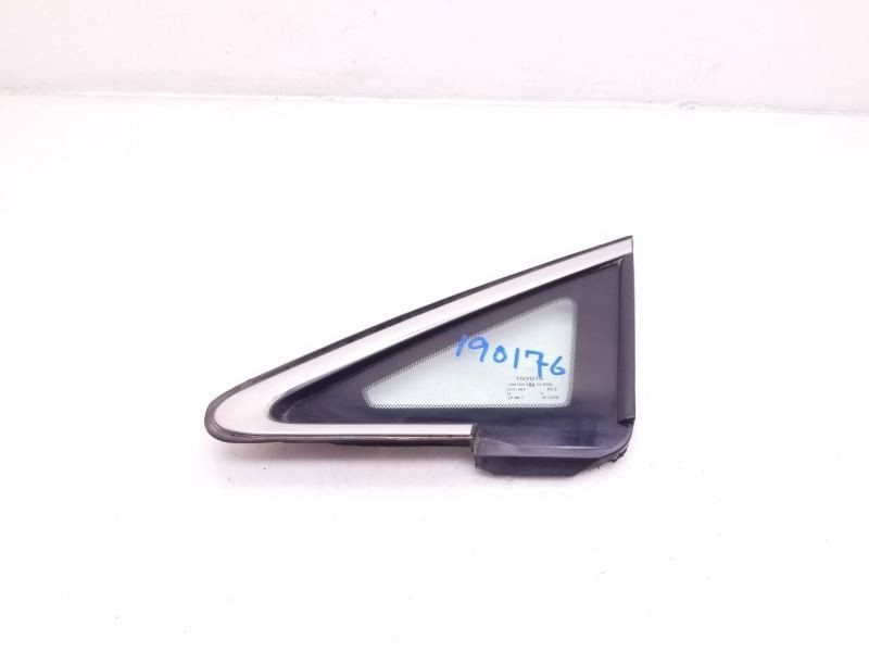 09-16 TOYOTA VENZA DRIVER SIDE A PILLAR GLASS